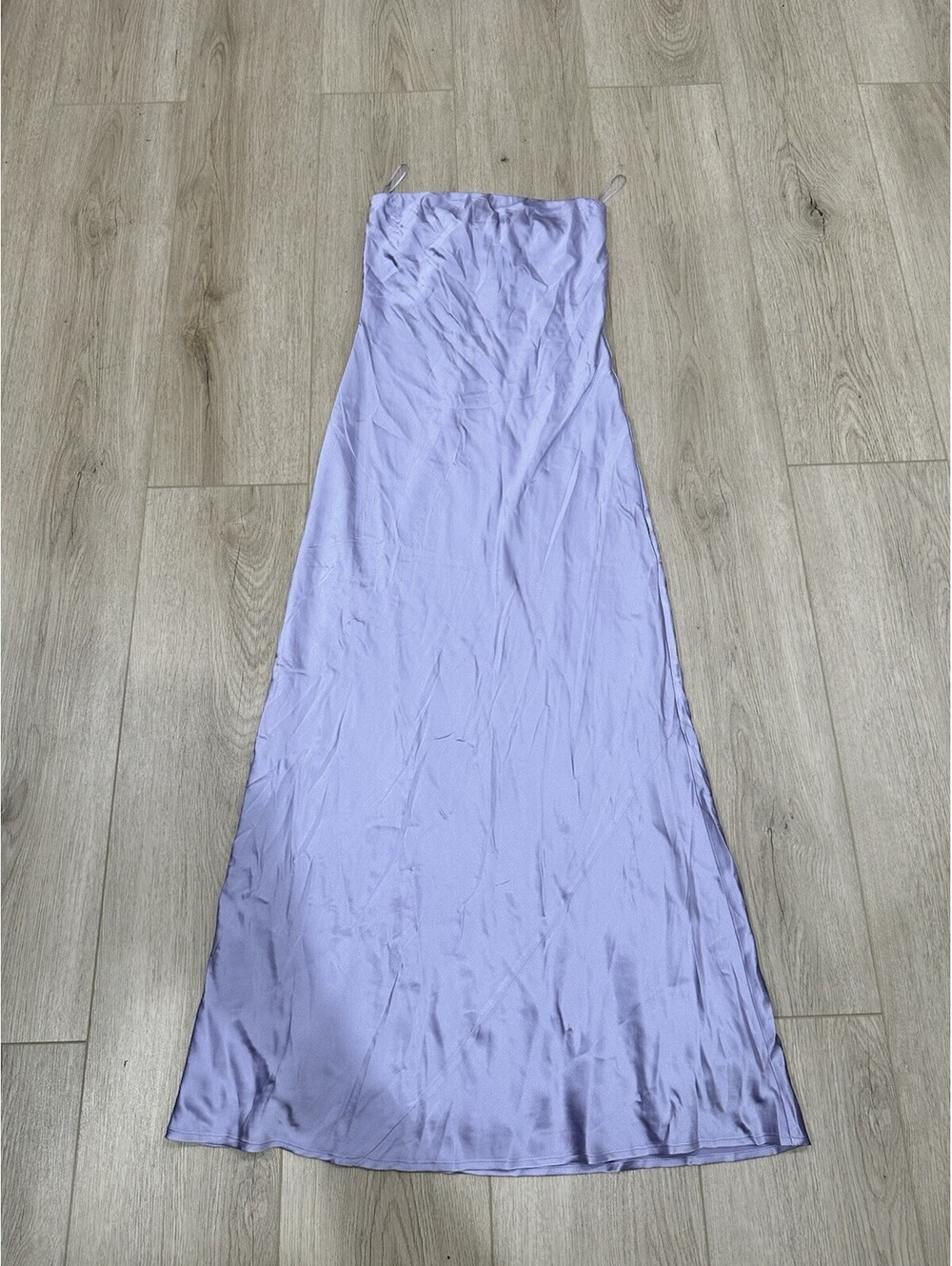 Reformation Joanna Silk Maxi Dress Lavender Purple Size XS